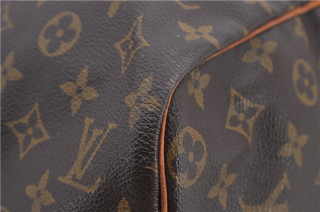 Authentic Louis Vuitton Monogram Sac Souple 45 Hand Boston Bag M41624 LV 9824E