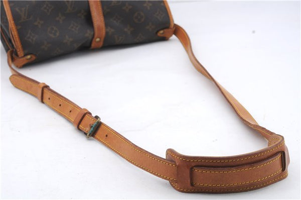 Auth Louis Vuitton Monogram Saumur 30 Shoulder Cross Body Bag M42256 LV 9826C