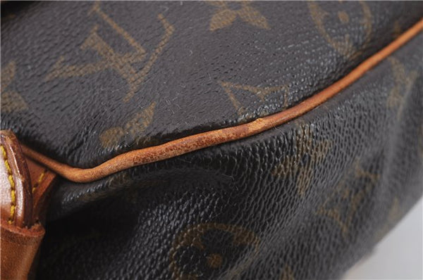 Auth Louis Vuitton Monogram Saumur 30 Shoulder Cross Body Bag M42256 LV 9826C