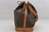 Authentic Louis Vuitton Monogram Noe Shoulder Drawstring Bag M42224 LV 9826E