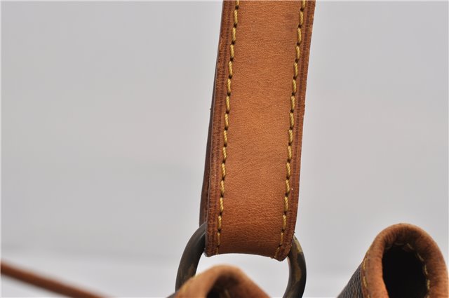 Authentic Louis Vuitton Monogram Noe Shoulder Drawstring Bag M42224 LV 9826E