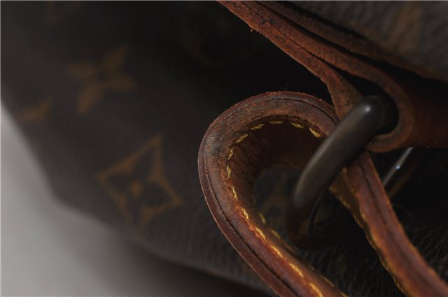 Authentic Louis Vuitton Monogram Noe Shoulder Drawstring Bag M42224 LV 9826E