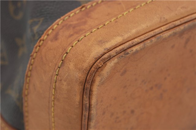 Authentic Louis Vuitton Monogram Noe Shoulder Drawstring Bag M42224 LV 9826E