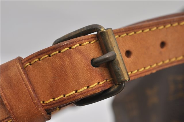 Authentic Louis Vuitton Monogram Noe Shoulder Drawstring Bag M42224 LV 9826E