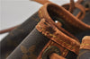 Authentic Louis Vuitton Monogram Noe Shoulder Drawstring Bag M42224 LV 9826E