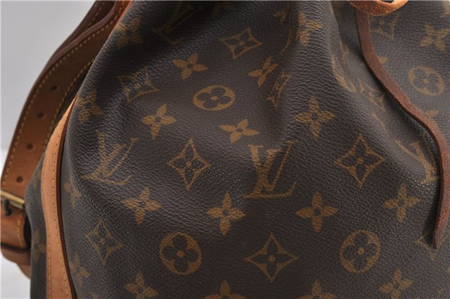 Authentic Louis Vuitton Monogram Noe Shoulder Drawstring Bag M42224 LV 9826E