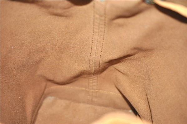 Authentic Louis Vuitton Monogram Noe Shoulder Drawstring Bag M42224 LV 9826E