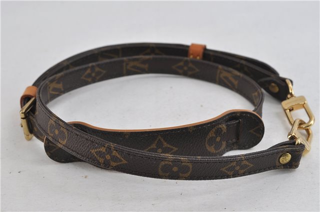 Authentic Louis Vuitton Monogram Brown Shoulder Strap 40.2-46.9