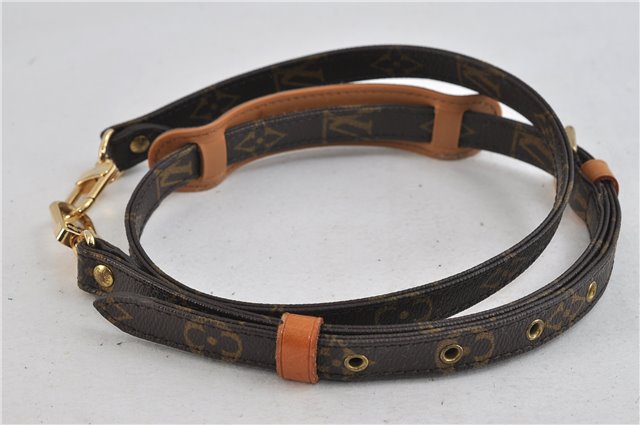 Authentic Louis Vuitton Monogram Brown Shoulder Strap 40.2-46.9