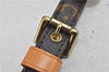 Authentic Louis Vuitton Monogram Brown Shoulder Strap 40.2-46.9" LV 9829C