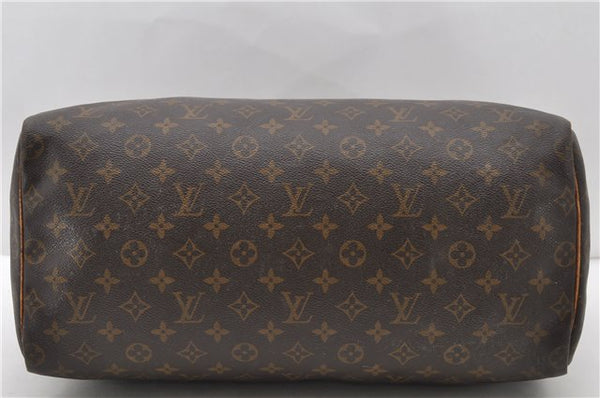 Authentic Louis Vuitton Monogram Speedy 40 Hand Bag M41522 LV 9830C