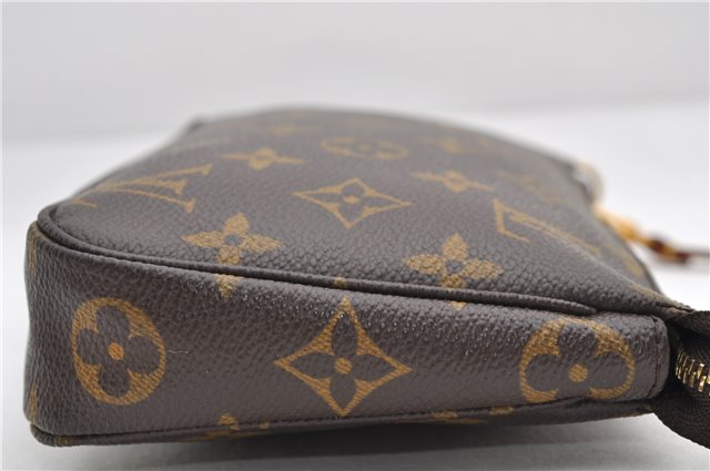 Authentic Louis Vuitton Monogram Pochette Accessoires Pouch M51980 LV 9830E