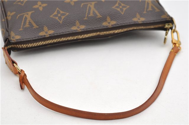 Authentic Louis Vuitton Monogram Pochette Accessoires Pouch M51980 LV 9830E