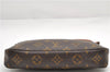 Authentic Louis Vuitton Monogram Pochette Accessoires Pouch M51980 LV 9830E