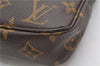 Authentic Louis Vuitton Monogram Pochette Accessoires Pouch M51980 LV 9830E
