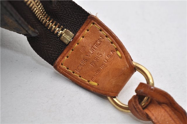 Authentic Louis Vuitton Monogram Pochette Accessoires Pouch M51980 LV 9830E