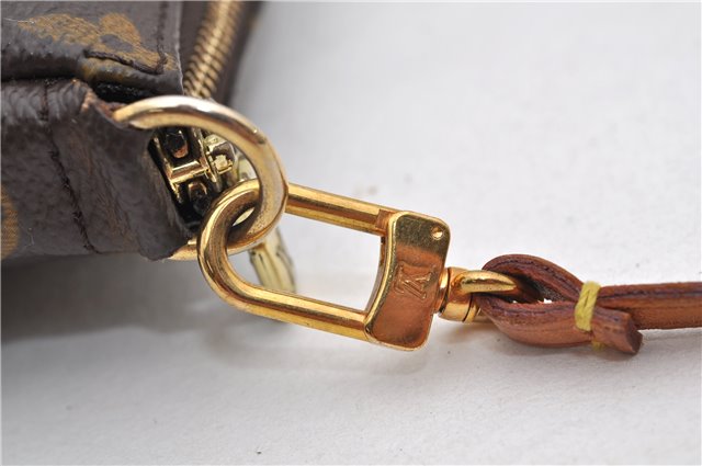 Authentic Louis Vuitton Monogram Pochette Accessoires Pouch M51980 LV 9830E