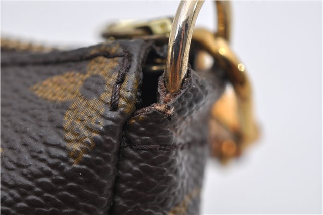 Authentic Louis Vuitton Monogram Pochette Accessoires Pouch M51980 LV 9830E