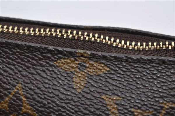 Authentic Louis Vuitton Monogram Pochette Accessoires Pouch M51980 LV 9830E