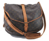 Auth Louis Vuitton Monogram Saumur 35 Shoulder Cross Body Bag M42254 LV 9831C