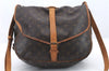 Auth Louis Vuitton Monogram Saumur 35 Shoulder Cross Body Bag M42254 LV 9831C