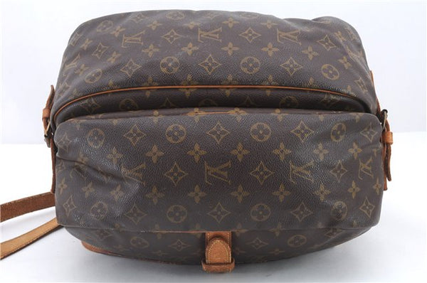 Auth Louis Vuitton Monogram Saumur 35 Shoulder Cross Body Bag M42254 LV 9831C