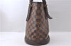 Authentic Louis Vuitton Damier Marais Bucket Shoulder Bag N42240 LV 9832C