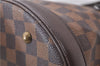 Authentic Louis Vuitton Damier Marais Bucket Shoulder Bag N42240 LV 9832C