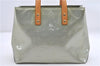 Authentic Louis Vuitton Vernis Reade PM Hand Bag Purse Gray M91145 LV 9833C