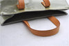 Authentic Louis Vuitton Vernis Reade PM Hand Bag Purse Gray M91145 LV 9833C