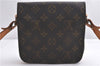 Auth Louis Vuitton Monogram Cartouchiere PM Shoulder Cross Bag M51254 LV 9835C