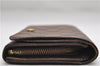 Auth Louis Vuitton Damier Porte Monnaie Billets Tresor Wallet N61730 LV 9836D