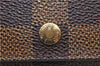 Auth Louis Vuitton Damier Porte Monnaie Billets Tresor Wallet N61730 LV 9836D