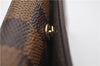 Auth Louis Vuitton Damier Porte Monnaie Billets Tresor Wallet N61730 LV 9836D