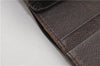 Auth Louis Vuitton Damier Porte Monnaie Billets Tresor Wallet N61730 LV 9836D