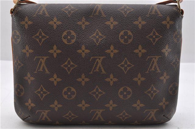 Authentic Louis Vuitton Monogram Musette Tango Shoulder Bag M51257 LV 9838C