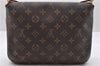 Authentic Louis Vuitton Monogram Musette Tango Shoulder Bag M51257 LV 9838C