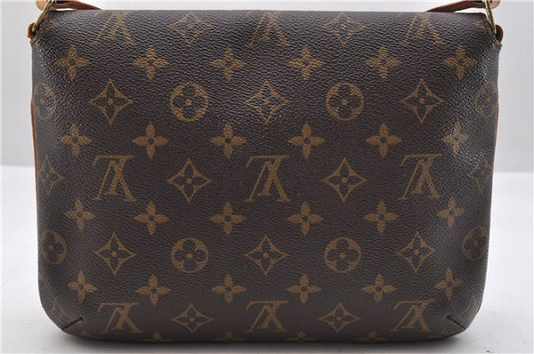 Authentic Louis Vuitton Monogram Musette Tango Shoulder Bag M51257 LV 9838C