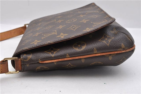 Authentic Louis Vuitton Monogram Musette Tango Shoulder Bag M51257 LV 9838C