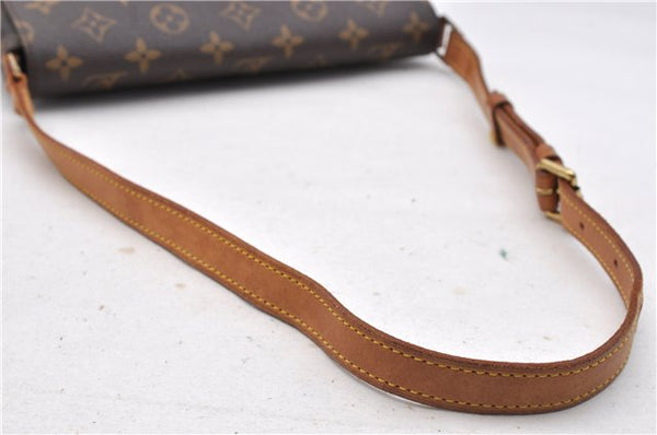 Authentic Louis Vuitton Monogram Musette Tango Shoulder Bag M51257 LV 9838C