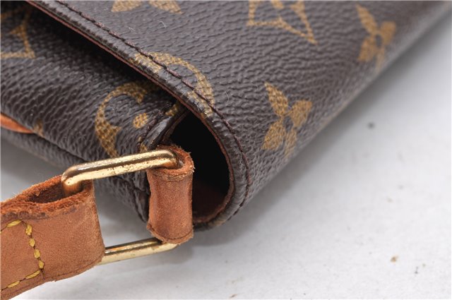 Authentic Louis Vuitton Monogram Musette Tango Shoulder Bag M51257 LV 9838C