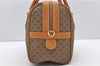 Authentic GUCCI Micro GG PVC Leather 2Way Shoulder Hand Bag Purse Brown 9849C