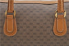 Authentic GUCCI Micro GG PVC Leather 2Way Shoulder Hand Bag Purse Brown 9849C