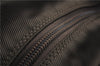 Authentic GUCCI Bamboo 2way Hand Shoulder Bag Purse Nylon Leather Khaki 9850C