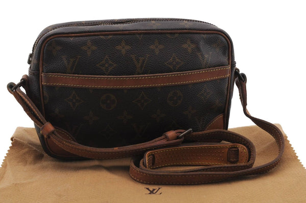 Auth LOUIS VUITTON Monogram Trocadero 23 Shoulder Cross Bag M51276 LV Junk 9851B