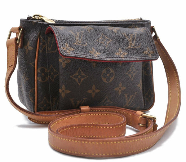 Auth LOUIS VUITTON Monogram Viva Cite PM Shoulder Cross Body Bag M51165 LV 9854A