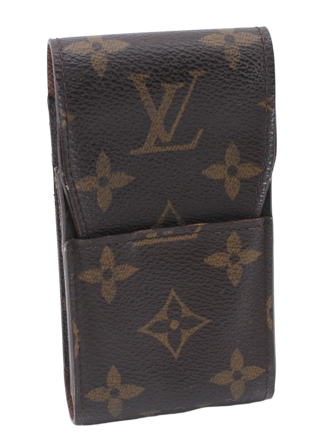 Authentic Louis Vuitton Monogram Etui Cigarette Case M63024 LV 9854D