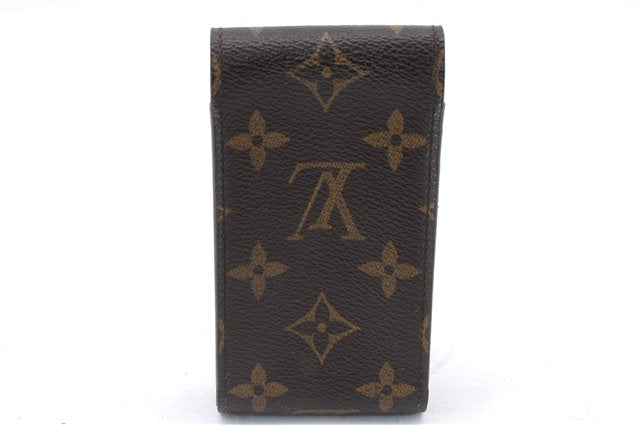Authentic Louis Vuitton Monogram Etui Cigarette Case M63024 LV 9854D