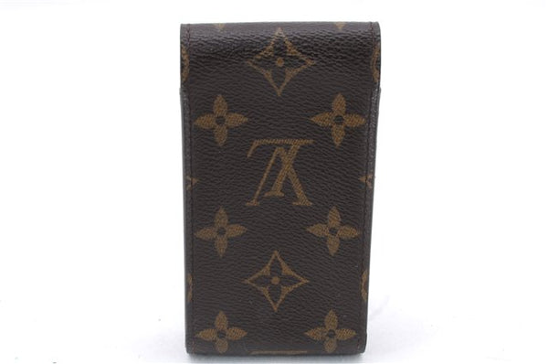 Authentic Louis Vuitton Monogram Etui Cigarette Case M63024 LV 9854D