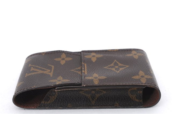 Authentic Louis Vuitton Monogram Etui Cigarette Case M63024 LV 9854D